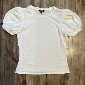 Paige Puff Sleeve Cotton Tee